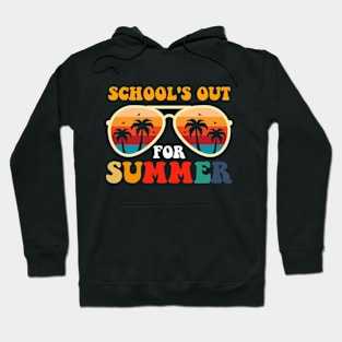 Schools Out For Summer Tie Dye Last Day Of School Teacher Hoodie